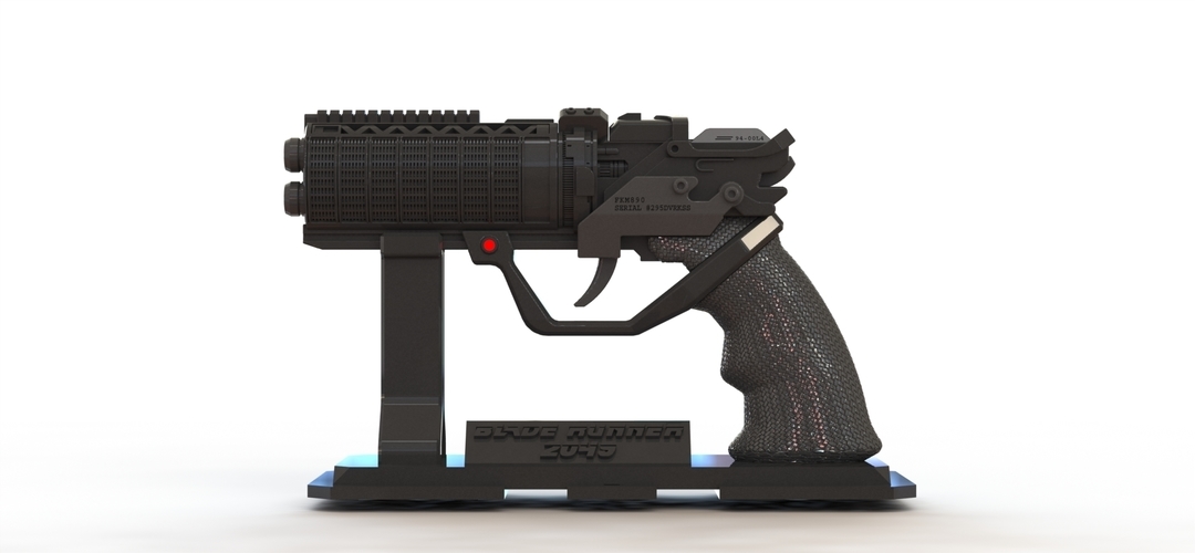 Agent K's Pistol - Blade Runner - Printable model - STL files 3D Print 503915