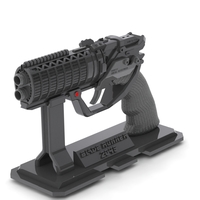 Small Agent K's Pistol - Blade Runner - Printable model - STL files 3D Printing 503916