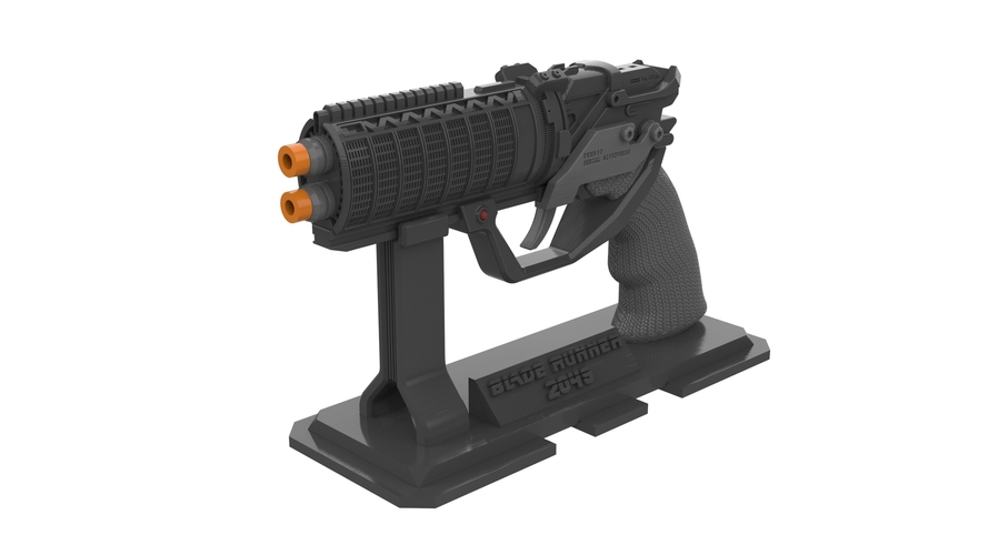 Agent K's Pistol - Blade Runner - Printable model - STL files 3D Print 503917