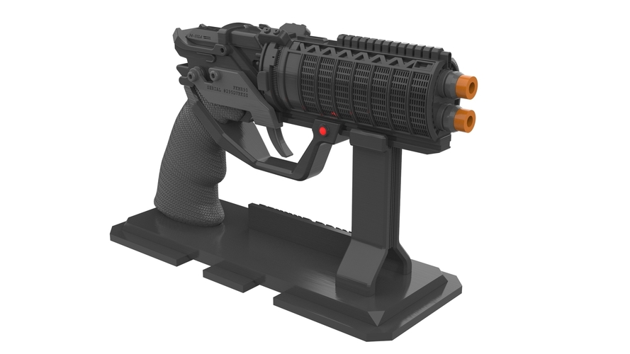 Agent K's Pistol - Blade Runner - Printable model - STL files 3D Print 503919