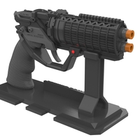 Agent K's Pistol - Blade Runner - Printable model - STL files - Thumbnail 13