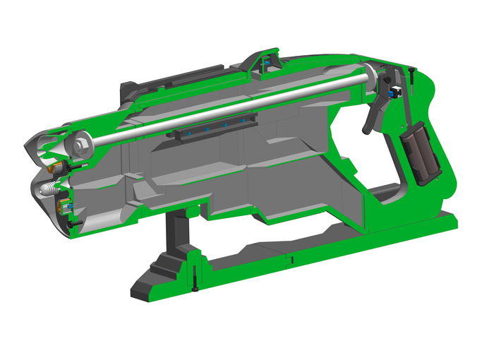 Cold Gun - Legends Of Tomorrow - Printable model - STL files 3D Print 503922