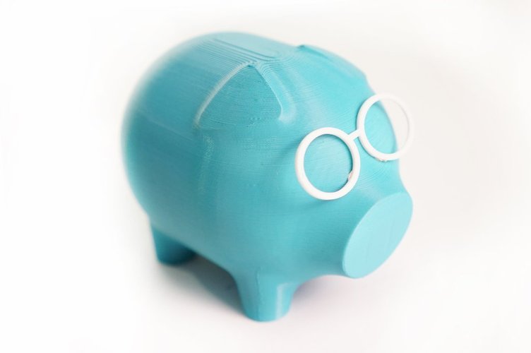 Piggy Bank 3D Print 50393