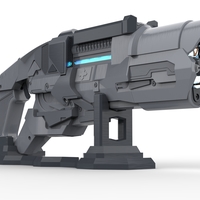 Cold Gun - Legends Of Tomorrow - Printable model - STL files - Thumbnail 11
