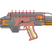 Flame Gun - Legends Of Tomorrow - Printable model - STL files - Thumbnail 3