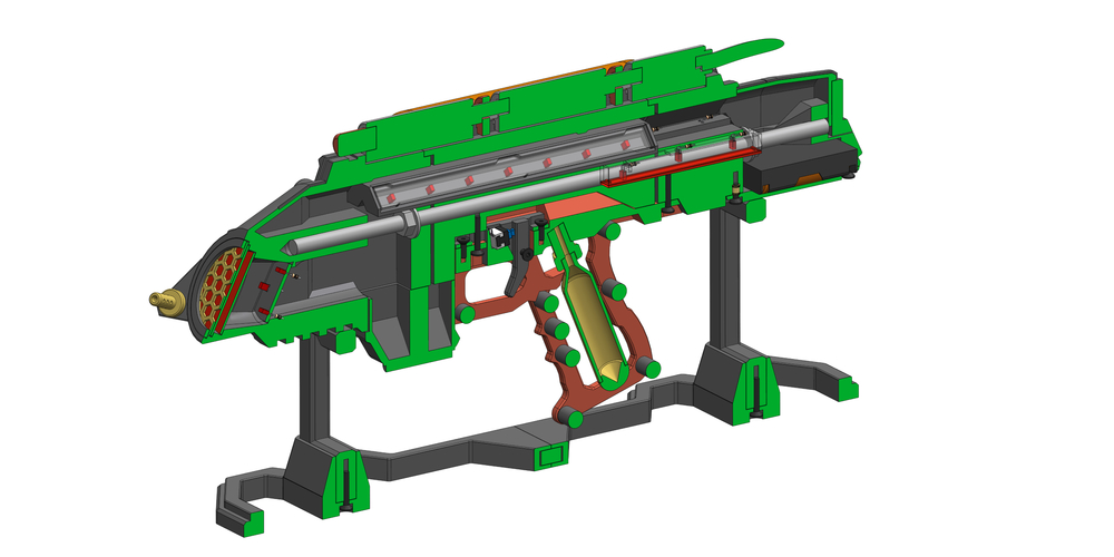 Flame Gun - Legends Of Tomorrow - Printable model - STL files 3D Print 503937