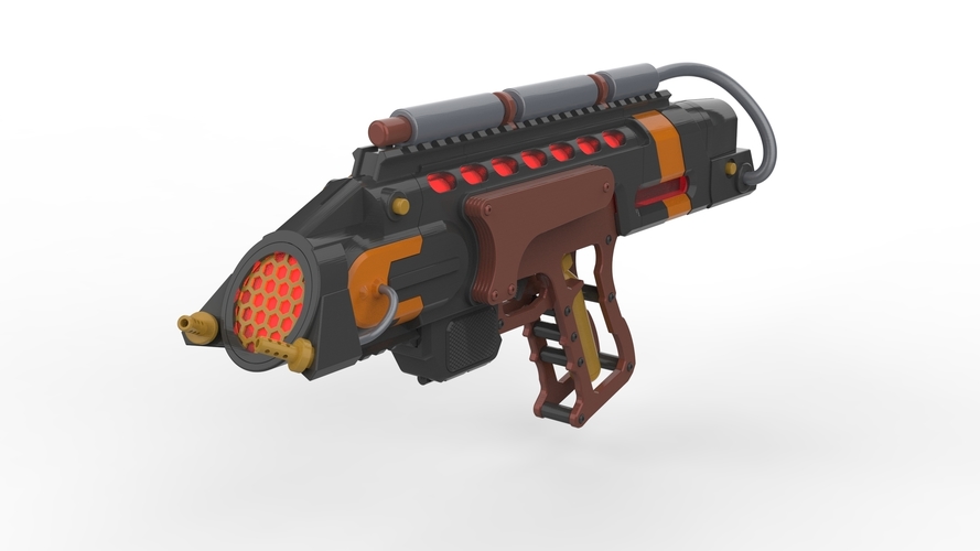 Flame Gun - Legends Of Tomorrow - Printable model - STL files 3D Print 503942