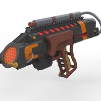 Flame Gun - Legends Of Tomorrow - Printable model - STL files - Thumbnail 10