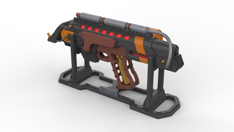 Flame Gun - Legends Of Tomorrow - Printable model - STL files 3D Print 503945