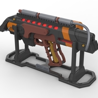 Flame Gun - Legends Of Tomorrow - Printable model - STL files - Thumbnail 13