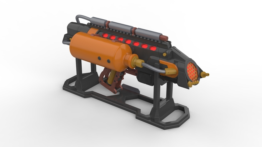 Flame Gun - Legends Of Tomorrow - Printable model - STL files 3D Print 503946