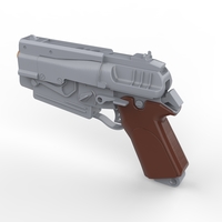 10mm Pistol - Fallout 4 - Printable model - STL files - Thumbnail 6