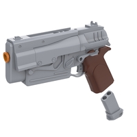 10mm Pistol - Fallout 4 - Printable model - STL files - Thumbnail 7
