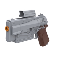 10mm Pistol - Fallout 4 - Printable model - STL files - Thumbnail 8