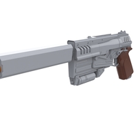 10mm Pistol - Fallout 4 - Printable model - STL files - Thumbnail 11