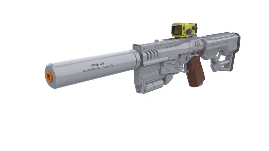 10mm Pistol - Fallout 4 - Printable model - STL files 3D Print 503960