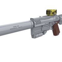 Small 10mm Pistol - Fallout 4 - Printable model - STL files 3D Printing 503960