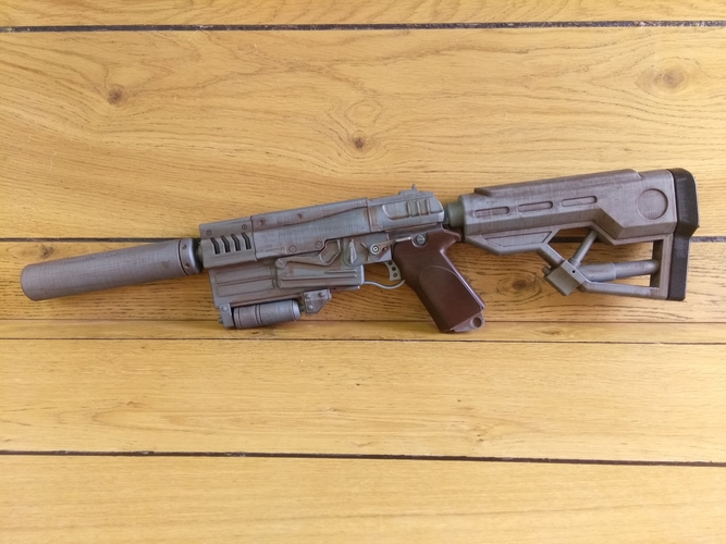 10mm Pistol - Fallout 4 - Printable model - STL files 3D Print 503964