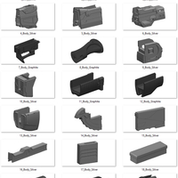 Lancer - Gears of War - Printable model - STL files - Thumbnail 1