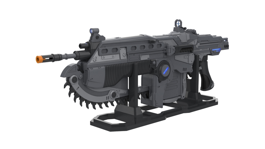 Lancer - Gears of War - Printable model - STL files 3D Print 503971