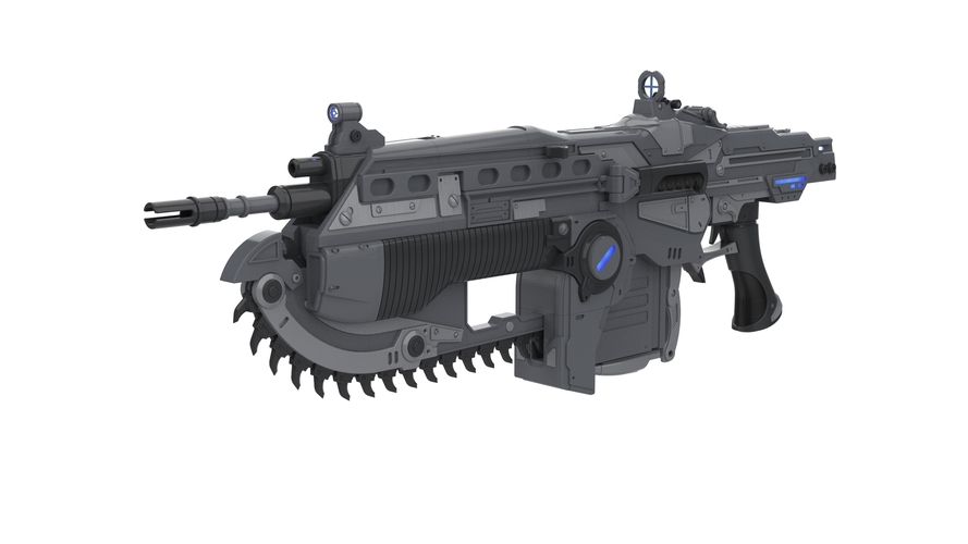 Lancer - Gears of War - Printable model - STL files 3D Print 503972