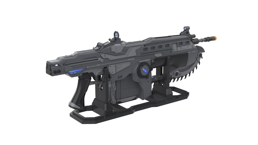 Lancer - Gears of War - Printable model - STL files 3D Print 503974