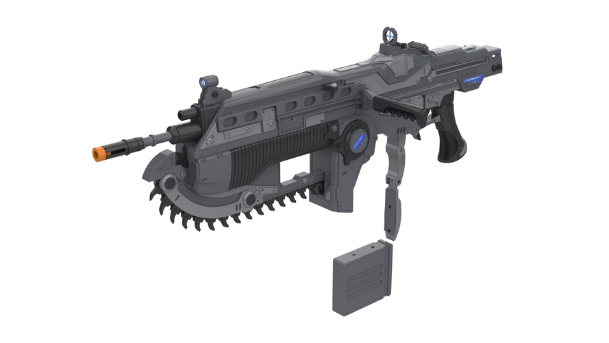 Lancer - Gears of War - Printable model - STL files 3D Print 503975