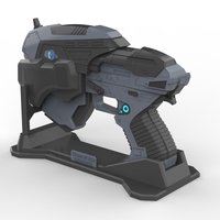 Snub Pistol - Gears of War - Printable 3d model - STL files - Thumbnail 4
