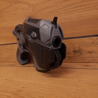 Snub Pistol - Gears of War - Printable 3d model - STL files - Thumbnail 13
