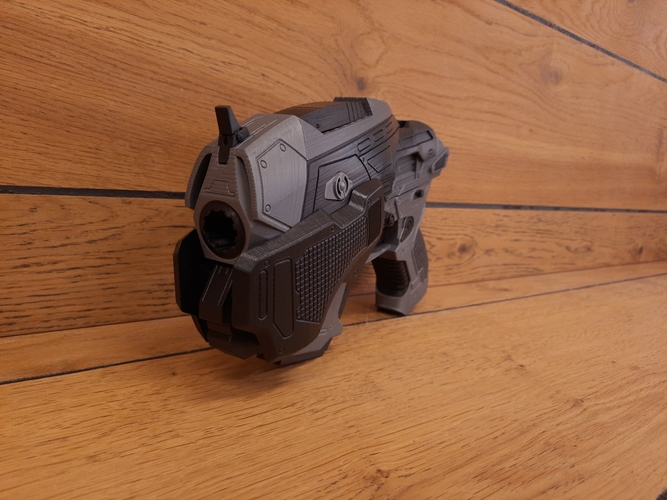 Snub Pistol - Gears of War - Printable 3d model - STL files 3D Print 504009