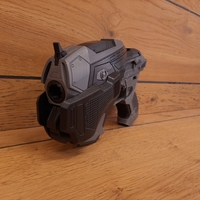 Snub Pistol - Gears of War - Printable 3d model - STL files - Thumbnail 14