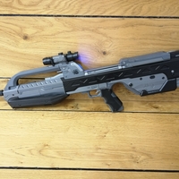 BR55 Battle Rifle - Halo - Printable model - STL files - Thumbnail 5