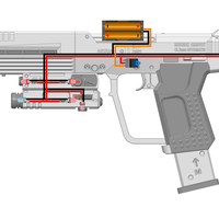 M6C Socom - Halo - Printable model - STL files - Thumbnail 3