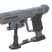 Small M6C Socom - Halo - Printable model - STL files 3D Printing 504045