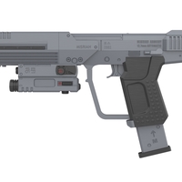 M6C Socom - Halo - Printable model - STL files - Thumbnail 6