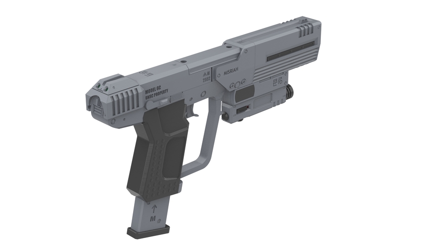 M6C Socom - Halo - Printable model - STL files 3D Print 504049