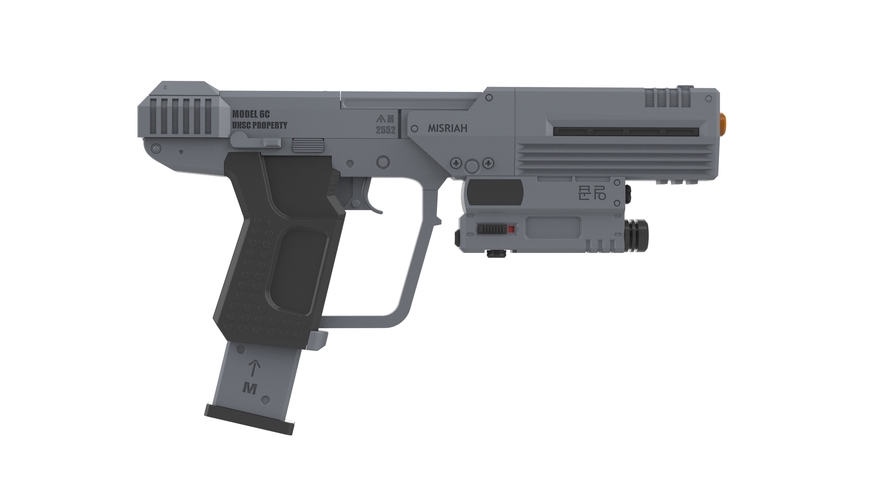 M6C Socom - Halo - Printable model - STL files 3D Print 504050