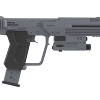 M6C Socom - Halo - Printable model - STL files - Thumbnail 9