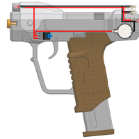 M6D Magnum - Halo - Printable 3d model - STL files - Thumbnail 2