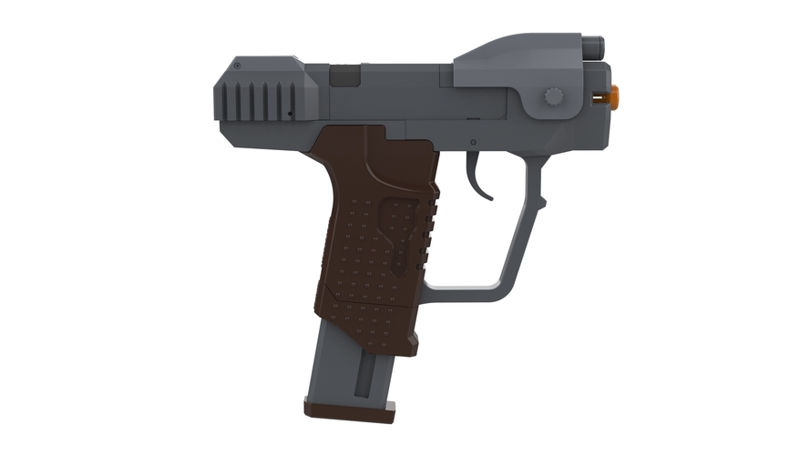 M6D Magnum - Halo - Printable 3d model - STL files 3D Print 504080