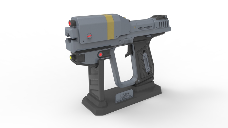 M6G Magnum - Halo - Printable model - STL files 3D Print 504095