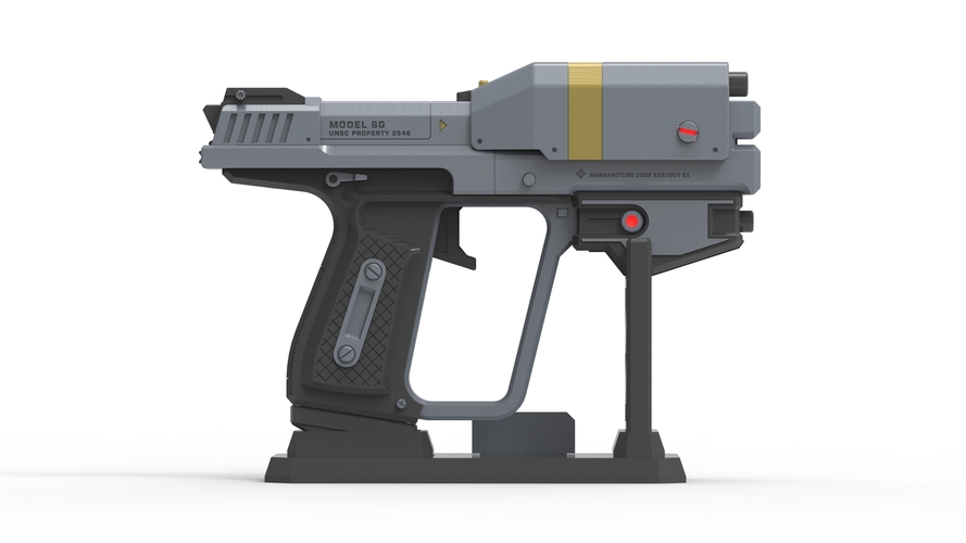 M6G Magnum - Halo - Printable model - STL files 3D Print 504097