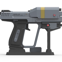 M6G Magnum - Halo - Printable model - STL files - Thumbnail 10