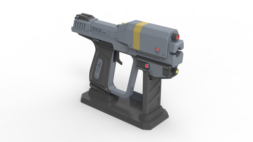 M6G Magnum - Halo - Printable model - STL files 3D Print 504098