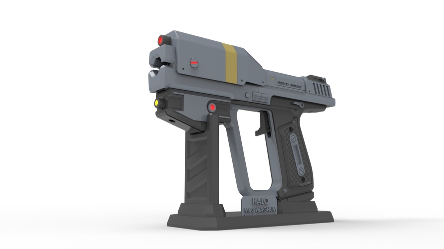 M6G Magnum - Halo - Printable model - STL files 3D Print 504099