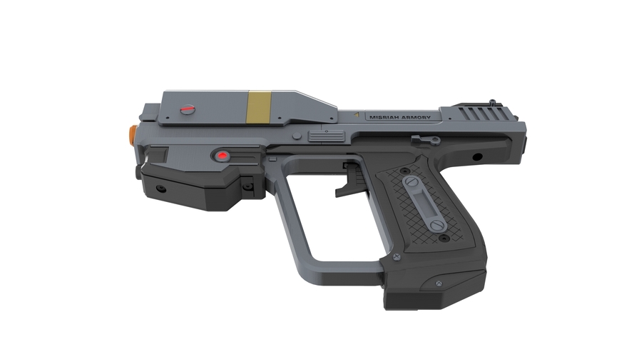 M6G Magnum - Halo - Printable model - STL files 3D Print 504100