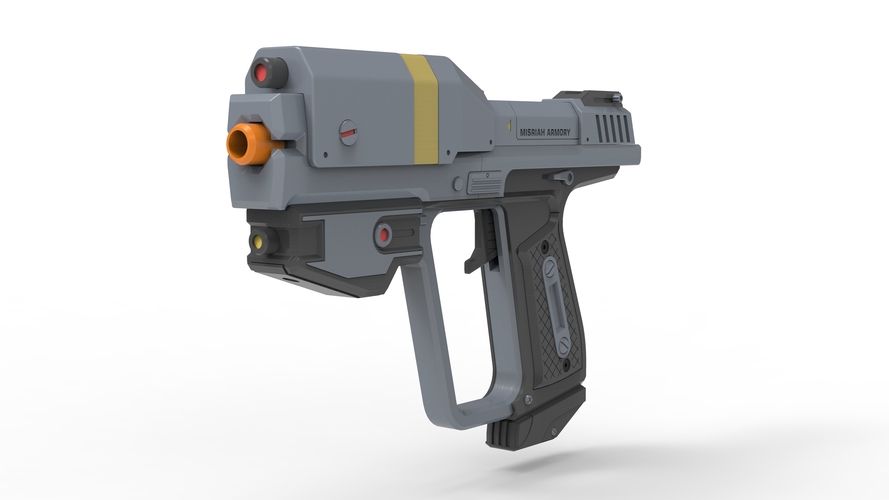 M6G Magnum - Halo - Printable model - STL files 3D Print 504101