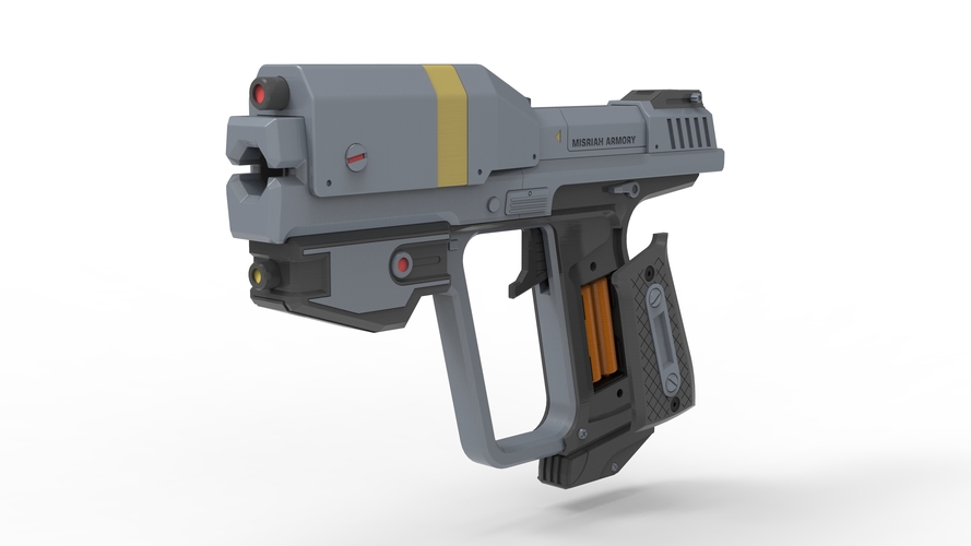 M6G Magnum - Halo - Printable model - STL files 3D Print 504102