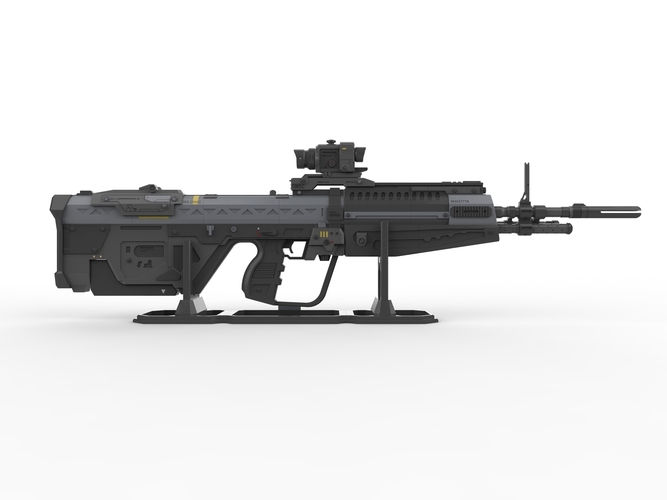 M392 Assault Rifle - Halo - Printable model - STL files 3D Print 504124