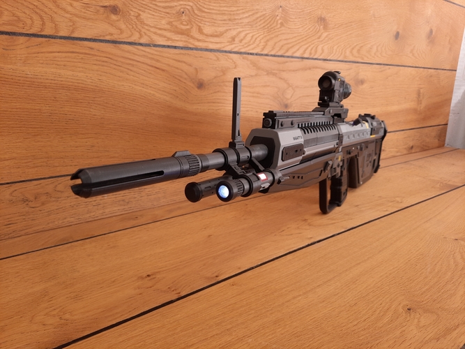 M392 Assault Rifle - Halo - Printable model - STL files 3D Print 504130